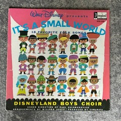 Disney It’s A Small World LP Vinyl Record- Disneyland Boys Choir- 1965- STER1289
