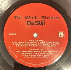 The White Stripes Vinyl Set 🎸 De Stijl LP + 50,000,000,000 Fans LP + T-Shirt