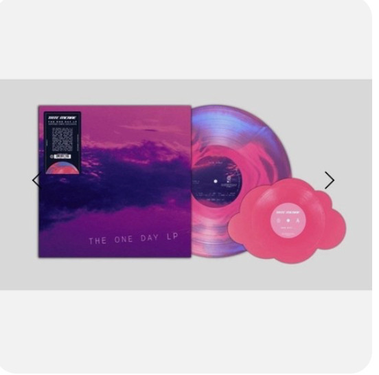 Tate Mcrae The One Day LP VV Vertigo Exclusive + Cloud Vinyl X/4000 NEW