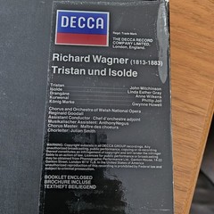 Wagner Tristan und Isolde Reginald Goodall Decca 5LP Box Set UK NM -G1