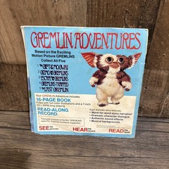 GREMLINS Story 5: The Last Gremlin – Buena Vista Vintage Book and Record 1984