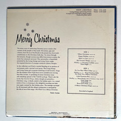 White Christmas Living Strings & Living Voices Vinyl LP 1968 VG+