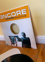 Eminem Encore Feat. Dr Dre & 50 Cent Vinyl LP 12” EX/VG