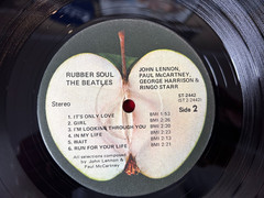 The Beatles – Rubber Soul – 1971 – Apple Records – ST-2442 – “0” Jacksonville