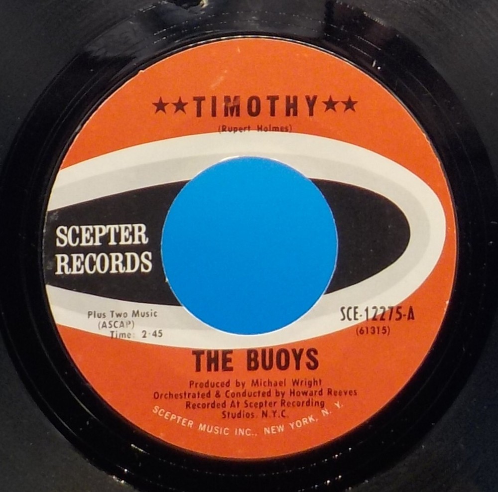 The Buoys 45 Timothy / It Feel’s Good EX G4