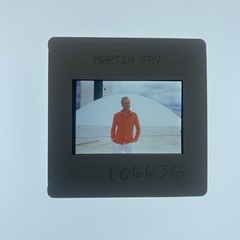ABC Martin Fry Transparency Positive Photographic Slide Orig Promo Circa 2010s