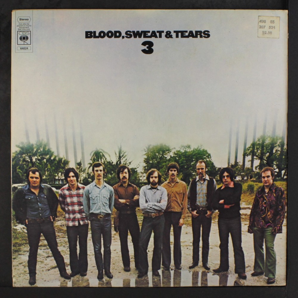 BLOOD, SWEAT & TEARS: blood, sweat & tears 3 CBS 12″ LP 33 RPM United Kingdom