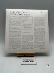 John Coltrane – Olé Coltrane Limited Edition Number /500 Clear Vinyl Brand New