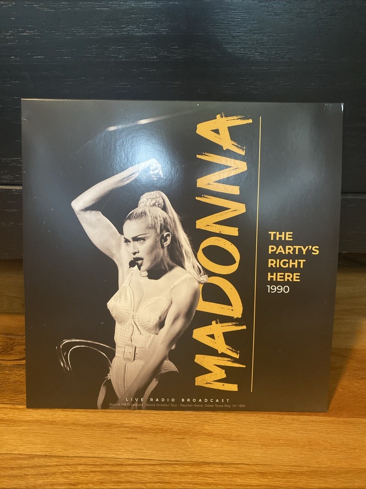 Madonna THE PARTY’S RIGHT HERE 1990 VINYL LP RECORD New Unsealed