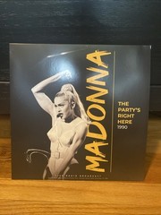 Madonna THE PARTY’S RIGHT HERE 1990 VINYL LP RECORD New Unsealed