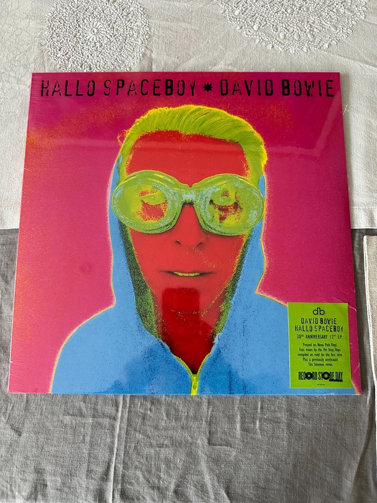 DAVID BOWIE HALLO SPACEBOY RSD 2026 PINK VINYL 12″ SEALED LIMITED PET SHOP BOYS