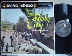 1958 LP: Jerome Hines The Holy City . VG/NM . Paul Mickelson RCA Victor LSP-1637