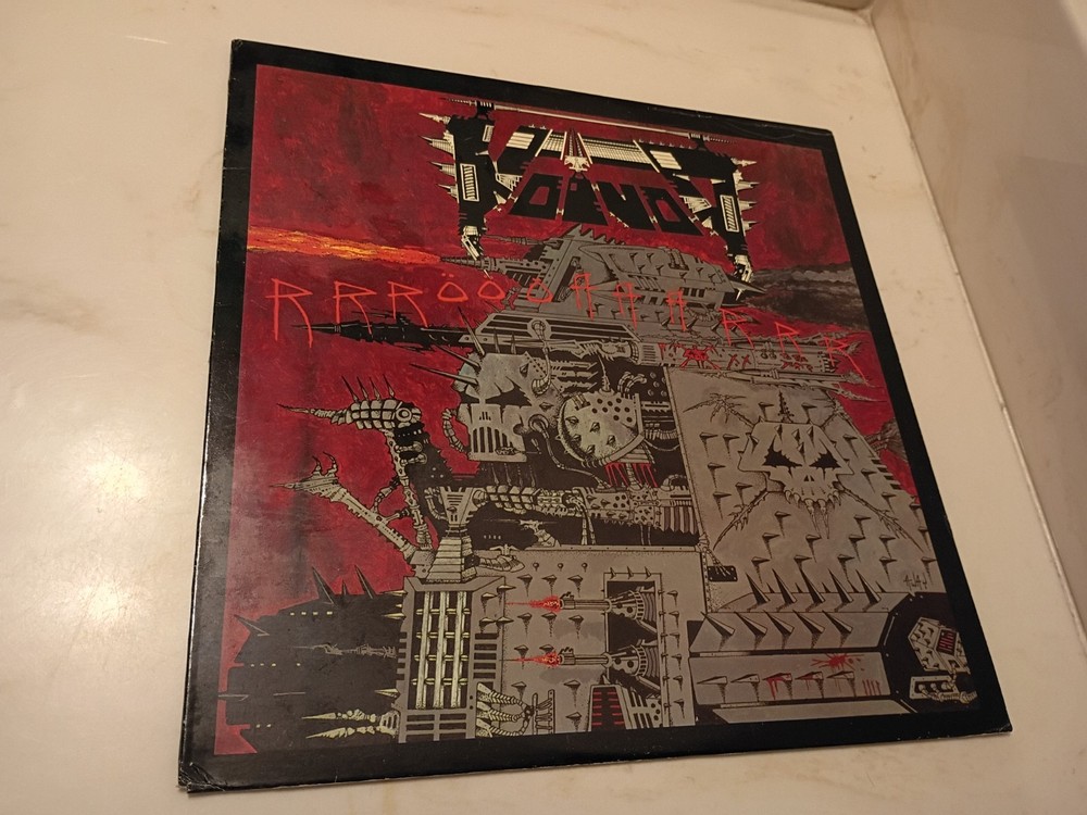 Voivod RRROOOAAARRR 1985 Noise Combat MX 8103 1st US Press VG++/VG+