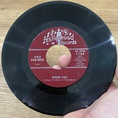 THE PAC-KEYS Stone Fox 45 HOLLYWOOD VG++ Funk BREAKS Rare Soul