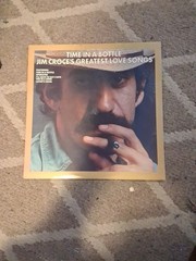 Time in a Bottle/Greatest Love Songs LP Jim Croce Vinyl Record GOLD STAMP PROMO