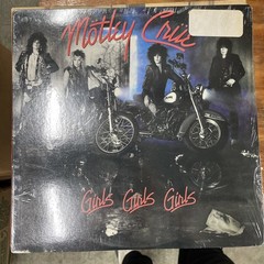 Sealed! Motley Crue Vintage Girls Girls Girls 1987 Elektra/Asylum Records LP