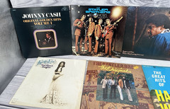 20 VTG COUNTRY LP VINYL RECORDS ALBUMS – HANK WILLIAMS JOHNNY CASH STATLER BROS