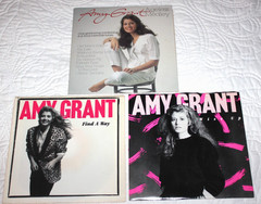 AMY GRANT (3 x 7″ Vinyl) Ageless Medley EP / Wise Up / Find A Way