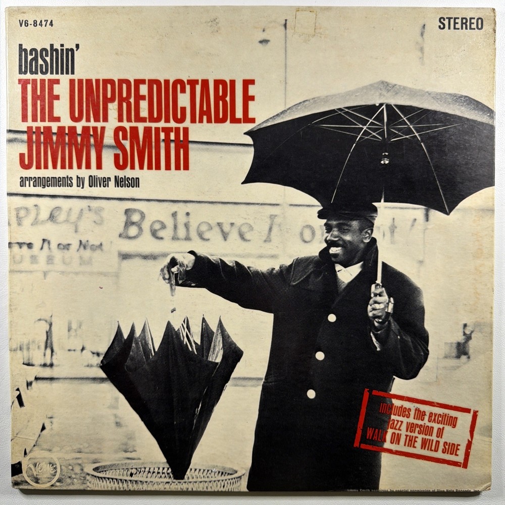Jimmy Smith – Bashin’ The Unpredictable Jimmy Smith LP Verve Jazz V6-8474