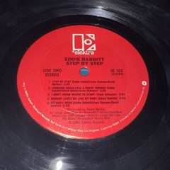 EDDIE RABBITT ~ Step By Step ~ Original 1981~ELEKTRA~Issue] Vinyl VG