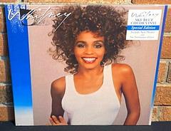 WHITNEY HOUSTON – Whitney, Limited Import SKY BLUE COLORED VINYL LP New & Sealed