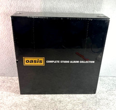 Oasis Complete Studio Album Collection Limited Edition Box w/GOLD Vinyl LP NEW