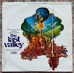 John Barry The Last Valley LP UK 1970 Probe orig soundtrack + rare booklet