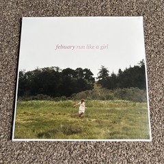 Febuary – Run Like A Girl – Strawberry Matcha Coloured 10” Vinyl New Sealed