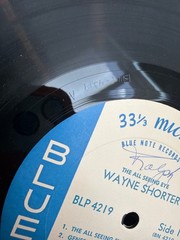 Wayne Shorter The All Seeing Eye BLP 4219 Mono Blue Note VAN GELDER LP RVG