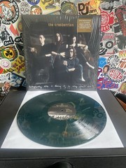 CRANBERRIES Everybody Else Is Doing It VG+ DREAMY BLUE VINYL W/HYPE STICKER