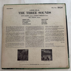 The Three Sounds Blue Note 4020 LP “Good Deal” W.63rd DG Ear RVG ~Mono VG