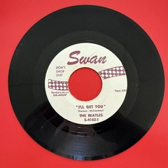 THE BEATLES~Sie Liebt Dich (She Loves You)~A Top 45~SWAN #S-4152-S red print