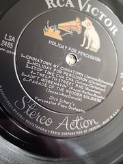 Holiday For Percussion LP (LSA-2485) 1962 RCA Victor Records