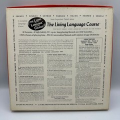 Childrens Living French 40-Lesson 33 1/3 RPM Records With Books