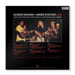 Alison Krauss & Union Station – Live 180G Vinyl 3LP Set Craft Recordings