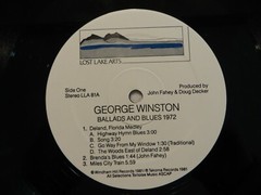 George Winston – Ballads And Blues 1972 – 1981 – LLA 81 Vinyl LP VG+/G!!!