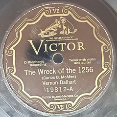 Vernon Dalhart – Mothers Grave 78 Shellac 1925 Prewar Victor 19812 VG
