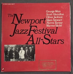 The Newport Jazz Festival All-Stars 2 LP set 1985 Concord Jazz CJ-260 Promo VG
