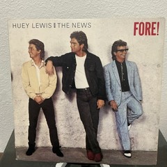 Huey Lewis & The News – Fore! LP VG+ Vinyl/VG+