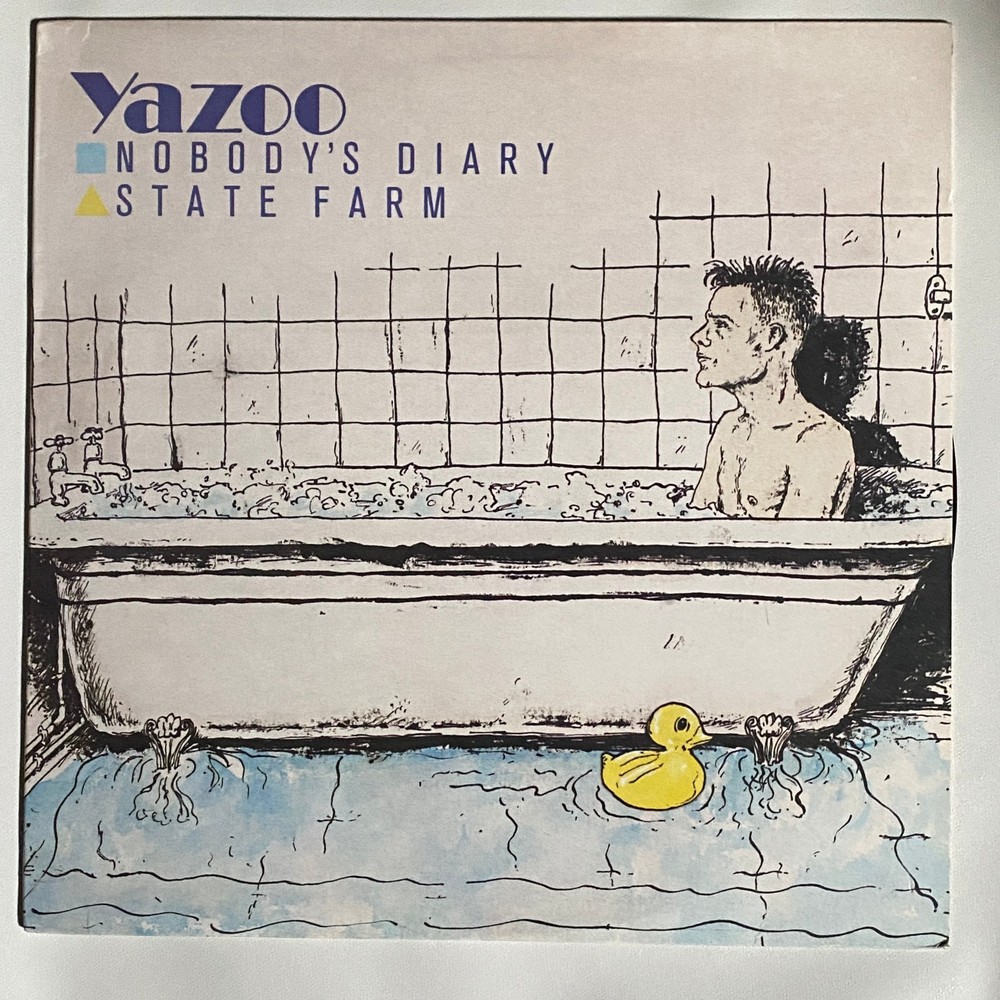 YAZ00- NOBODY’S DIARY STATE FARM UK 12″ Vinyl MAXI 1983 MUTE 20121 YAZ EX/NM