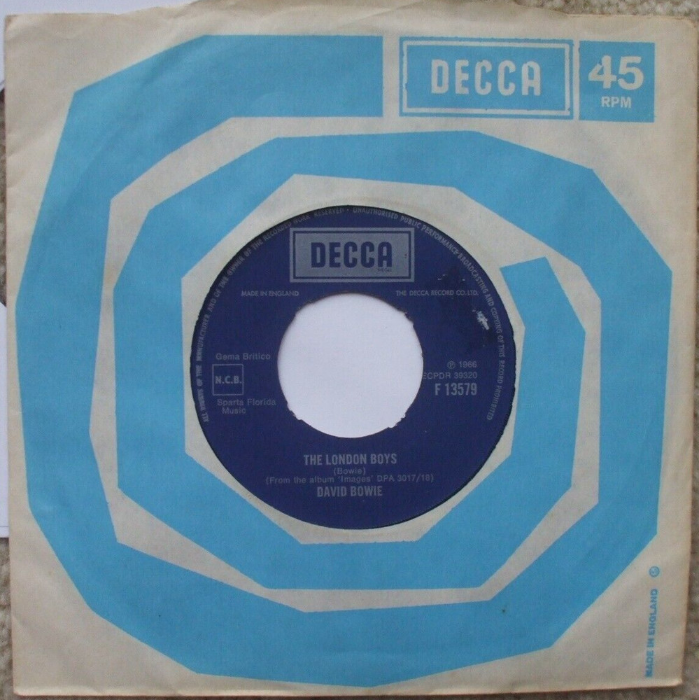 David Bowie – The London Boys / Love You Till Tuesday – EX- Jukebox Ready 45