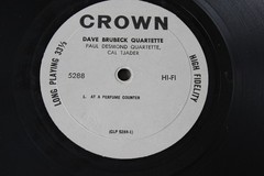 DAVID BRUBECK – CROWN RECORDS – 5822 – RELEASED XXXX
