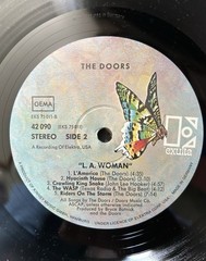 L.A. Woman by Doors LP (1971) German Vinyl #42090 (EKS75011) *PRISTINE & RARE!*