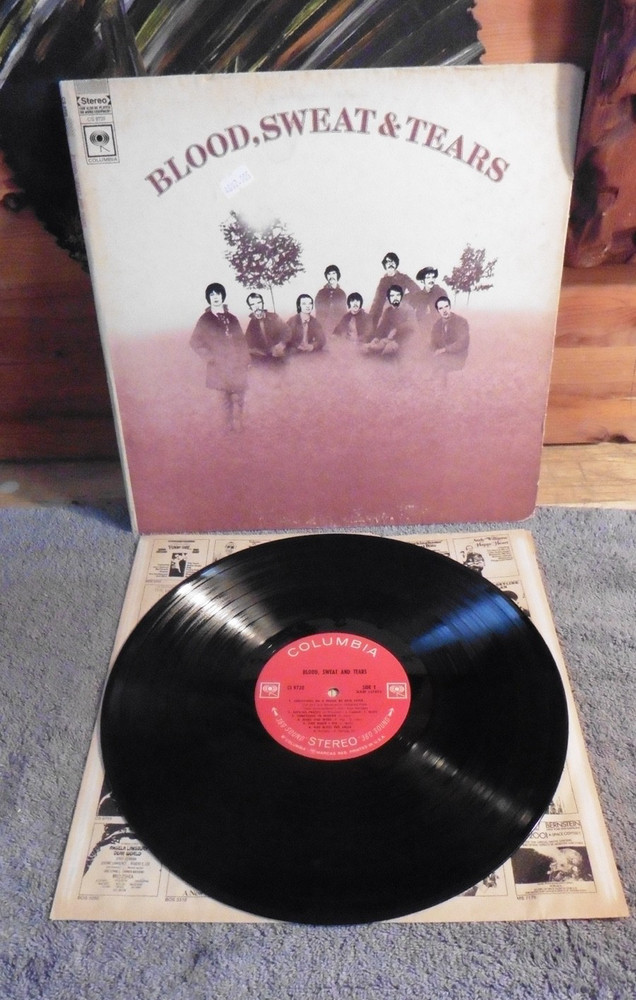 Blood, Sweat And Tears Self Titled Vinyl LP 1968 Columbia ‎– CS 9720