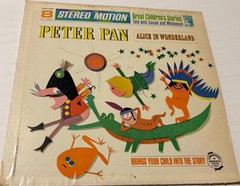 Peter Pan / Alice In Wonderland MGM CHS-508 Stereo Children’s, Non-Music EX