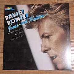 David Bowie – Fame and Fashion Vinyl 1984 Art Rock Greatest Hits LP VG Rare HTF