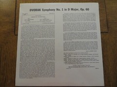 Czech Philharmonic – Dvorak: Sym No. 1 In D Major, Op. 60 – 1960 Vinyl LP NEW!
