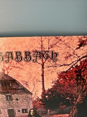 BLACK SABBATH Self Title LP 1871 WB 1970 FACTORY SEALED Vintage OZZY witch Cover