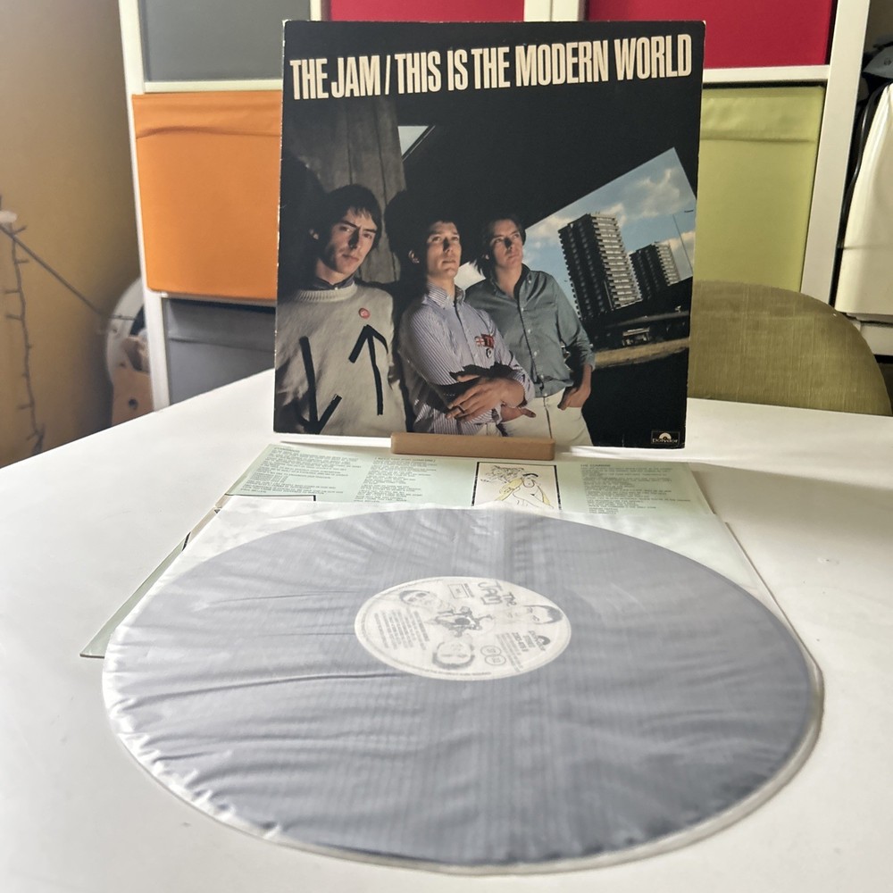 THE JAM – THIS IS THE MODERN WORLD – 1st PRESSING Vinyl LP 1977 Polydor– EX/VG+