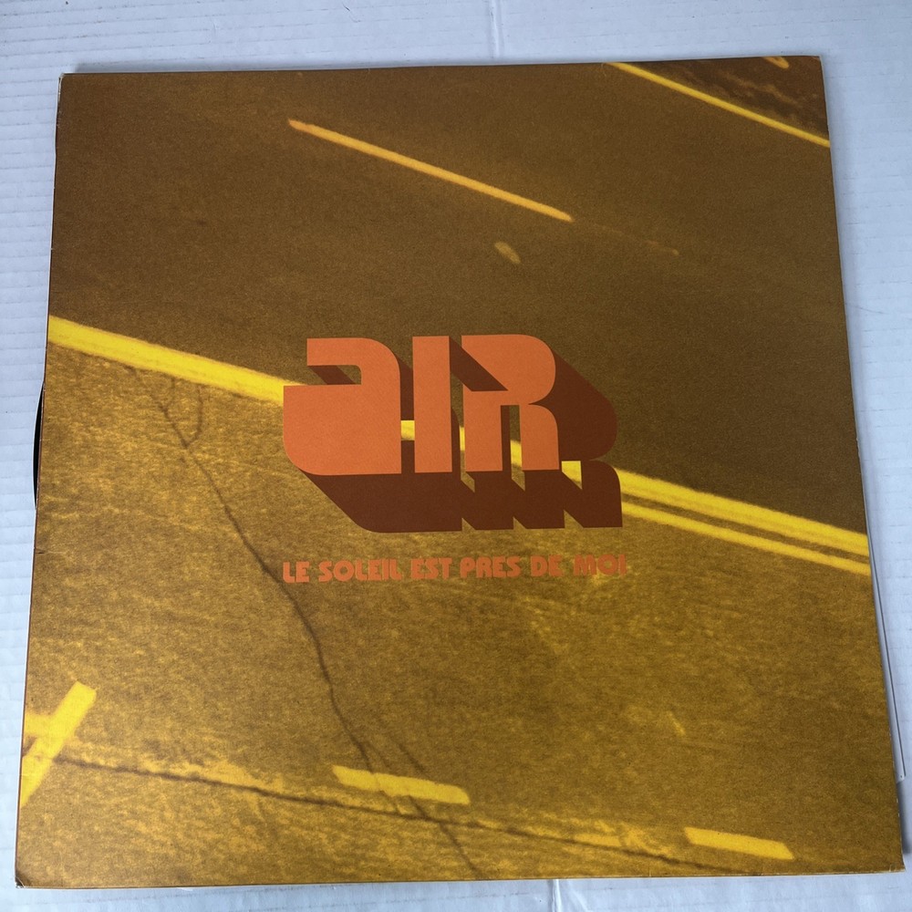 AIR Le Soleil Est Pres De Moi Vinyl EP 12” 1997 Source Parlophone PM-212